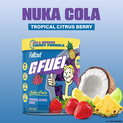 G Fuel Nuka Cola 2.0 Tub - 40 Servings - Fallout