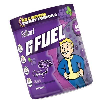G Fuel Nuka Grape 2.0 Tub - 40 Servings - Fallout