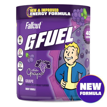 G Fuel Nuka Grape 2.0 Tub - 40 Servings - Fallout