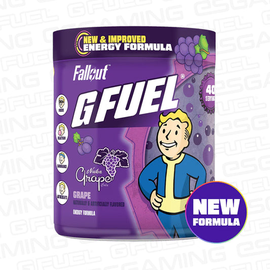 G Fuel Nuka Grape 2.0 Tub - 40 Servings - Fallout