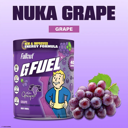 G Fuel Nuka Grape 2.0 Tub - 40 Servings - Fallout