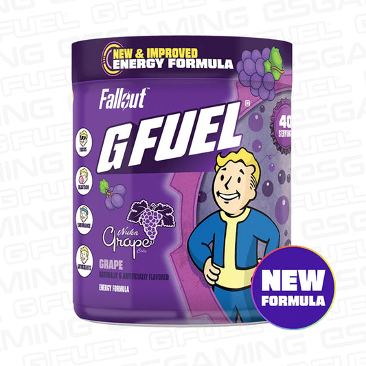 G Fuel Nuka Grape 2.0 Tub - 40 Servings - Fallout