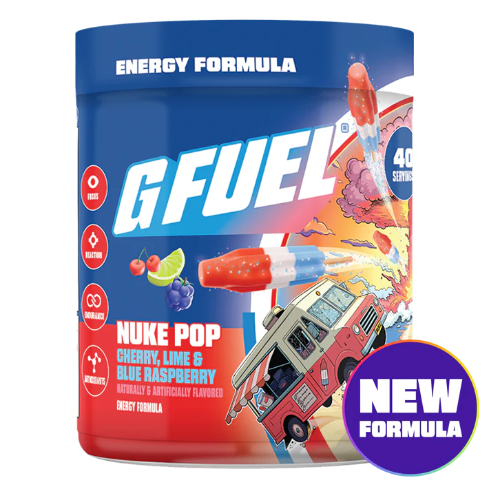 G Fuel Nuke Pop 2.0 Tub - 40 Servings