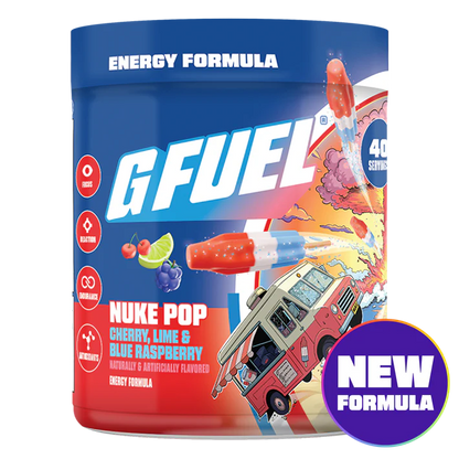 G Fuel Nuke Pop 2.0 Tub - 40 Servings
