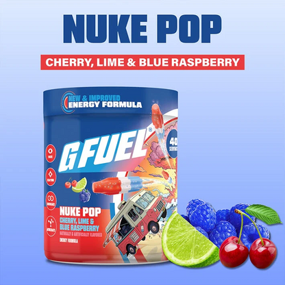 G Fuel Nuke Pop 2.0 Tub - 40 Servings