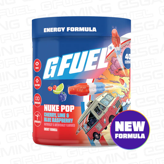 G Fuel Nuke Pop 2.0 Tub - 40 Servings