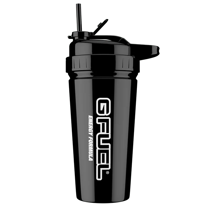 G Fuel Onyx Stainless Steel Flip-N-Sip - Shaker Cup