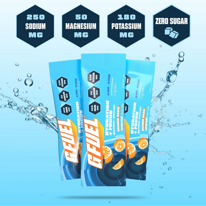 G Fuel Orange Oasis Pack - Hydration + Focus - 20 Stick Packs