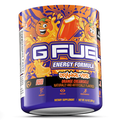 G Fuel Orange Vibe Remastered Tub - 40 Servings