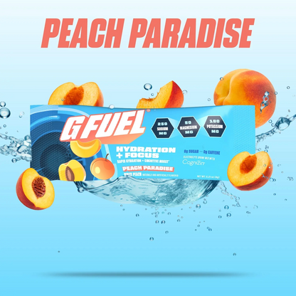 G Fuel Peach Paradise Pack - Hydration + Focus - Single Stick Pack