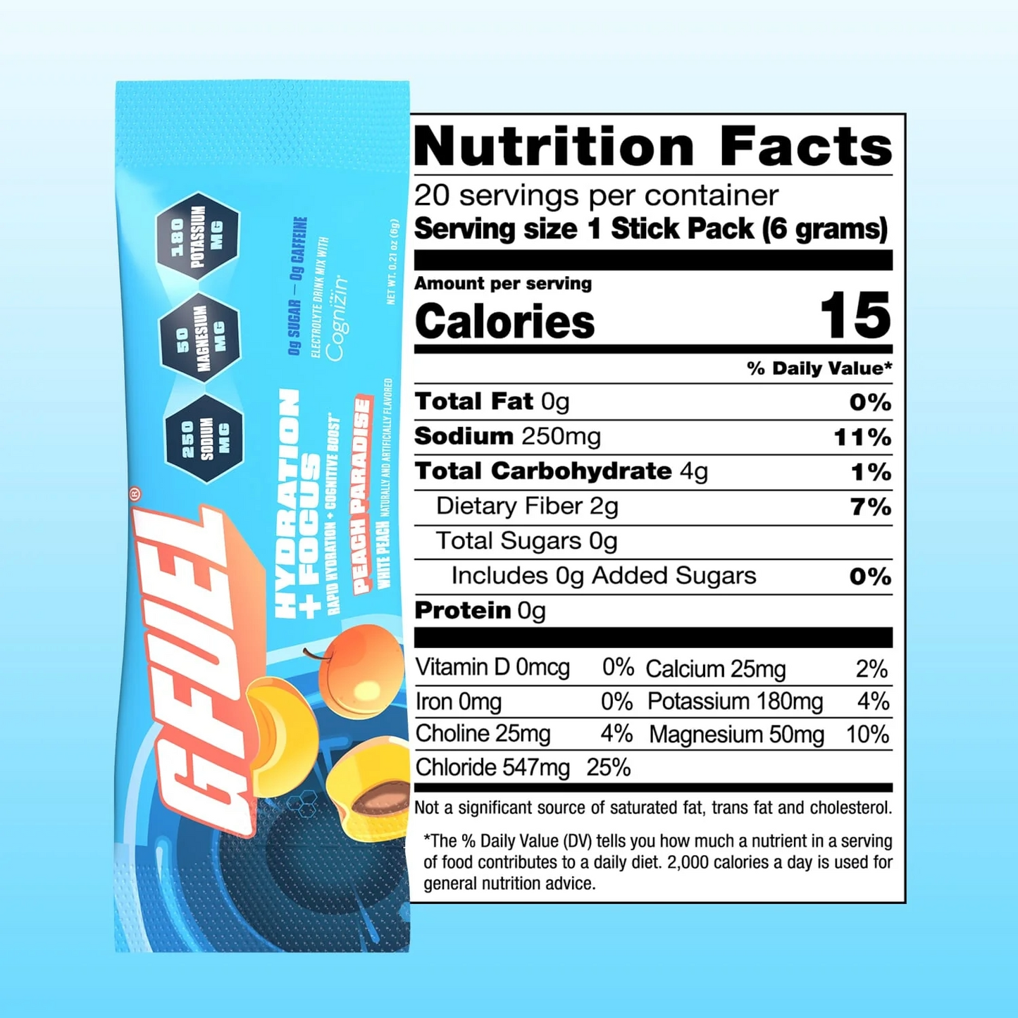 G Fuel 4 Sachets Stick Packs - Hydration + Focus - Mixed Pack