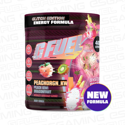 G Fuel Peachdrgn_kW 2.0 Tub - 40 Servings - Glitch Edition