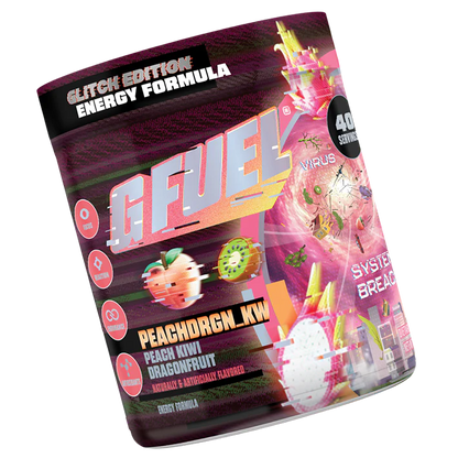 G Fuel Peachdrgn_kW 2.0 Tub - 40 Servings - Glitch Edition