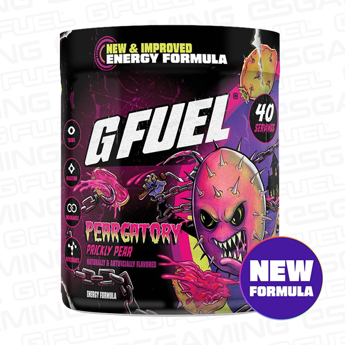 G Fuel Peargatory 2.0 Tub - 40 Servings - Fear Fest