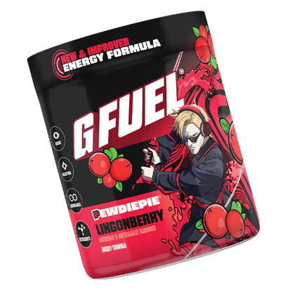 G Fuel PewDiePie 2.0 Tub - 40 Servings