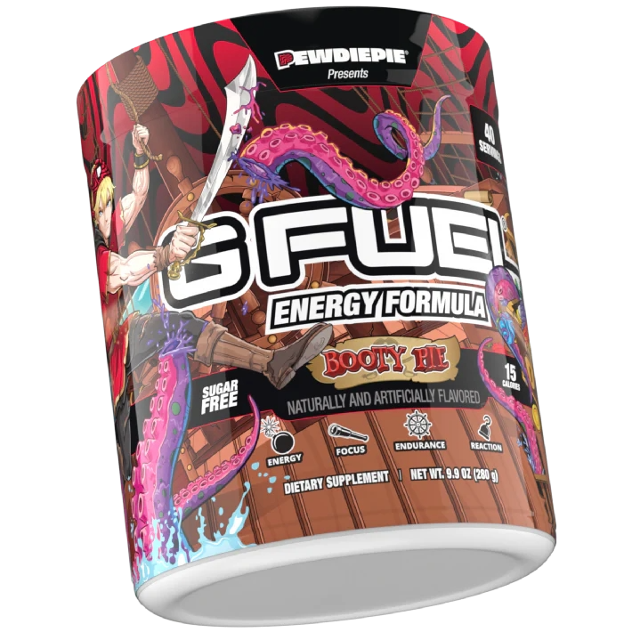 G Fuel Booty Pie PewDiePie Tub - 40 Servings
