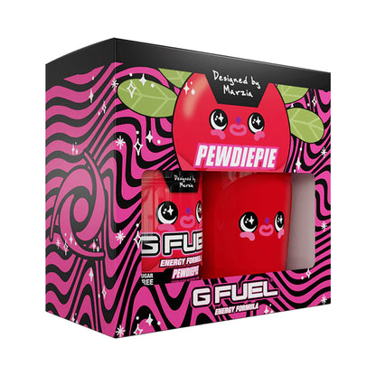 G Fuel PewDiePie x Marzia Collector Box