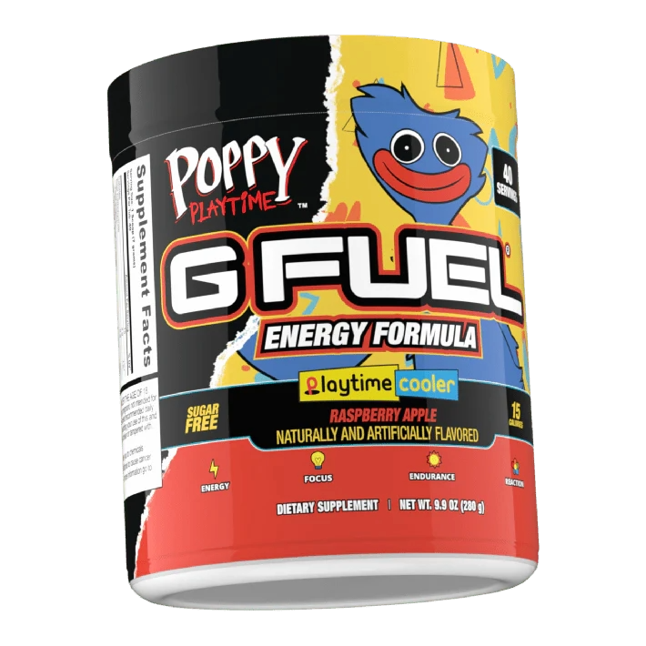 G Fuel Playtime Cooler Tub - 40 Servings - Poppy Playtime