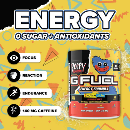 G Fuel Playtime Cooler Collector Box - Poppy Playtime