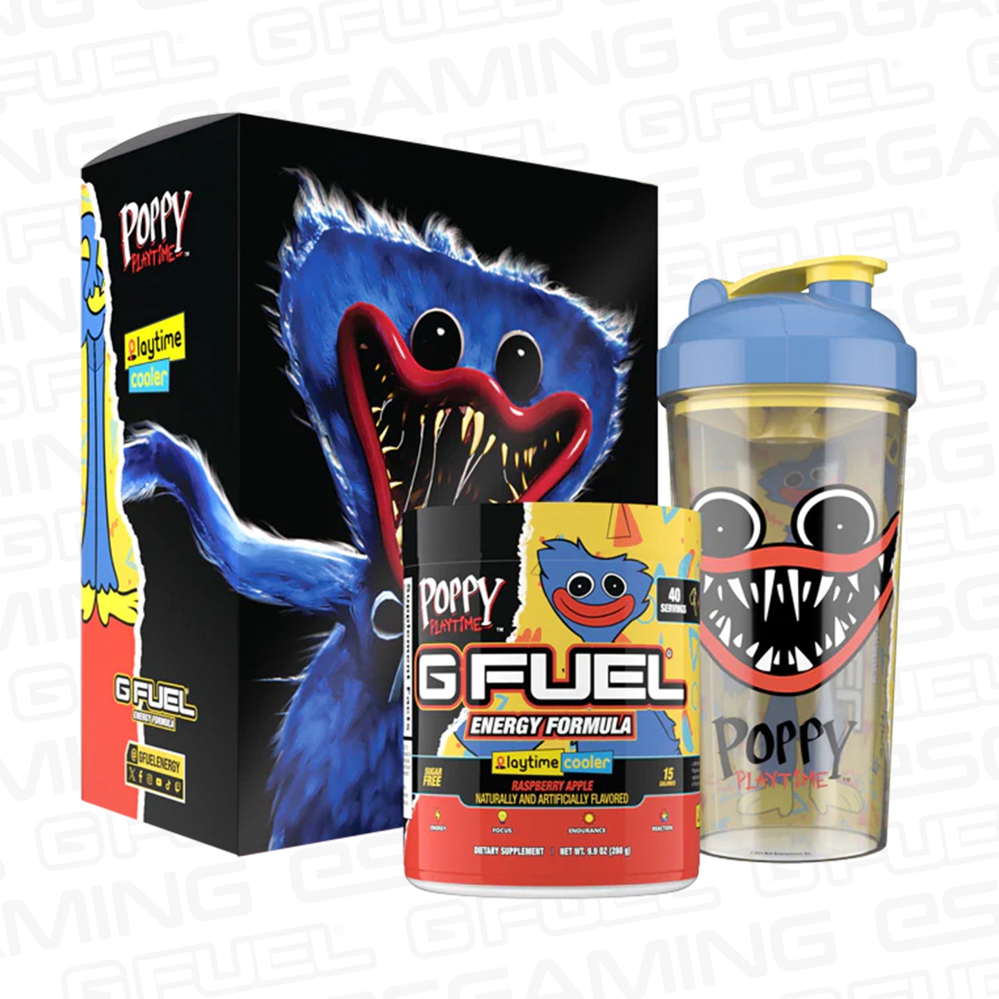 G Fuel Playtime Cooler Collector Box - Poppy Playtime