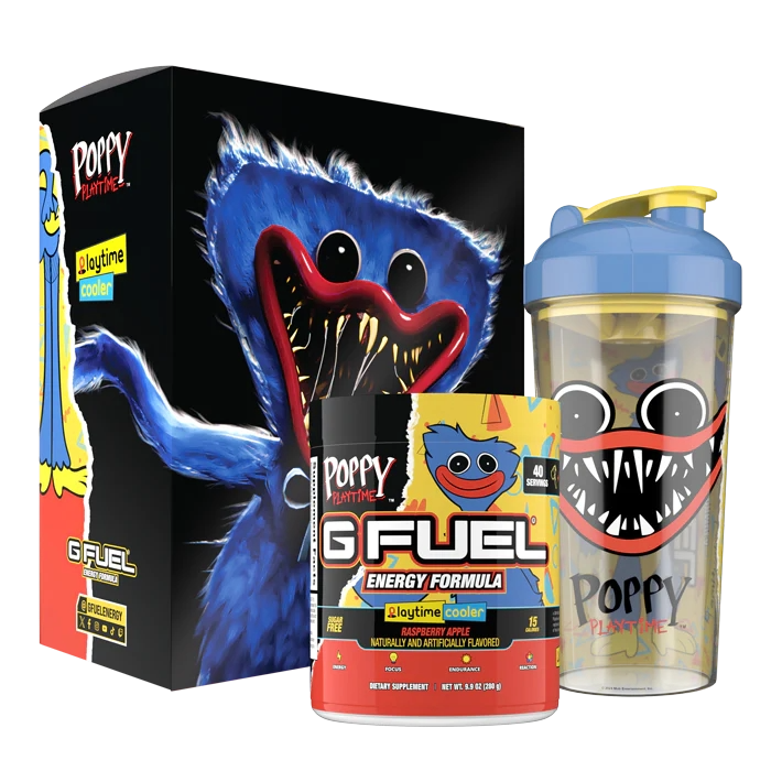 G Fuel Playtime Cooler Collector Box - Poppy Playtime