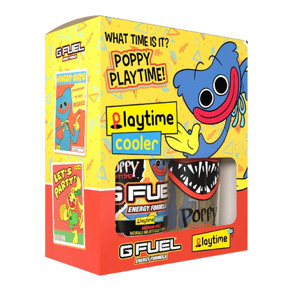 G Fuel Playtime Cooler Collector Box - Poppy Playtime