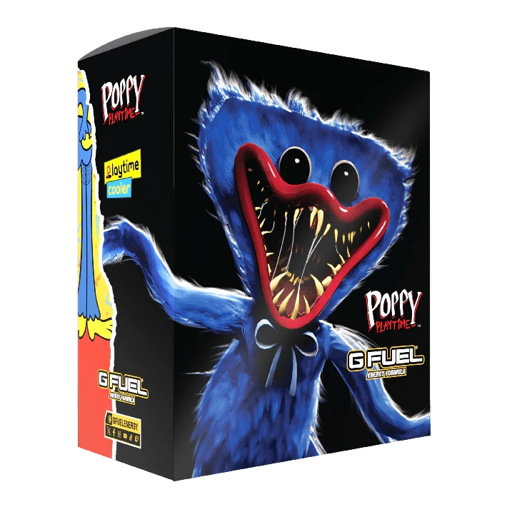 G Fuel Playtime Cooler Collector Box - Poppy Playtime