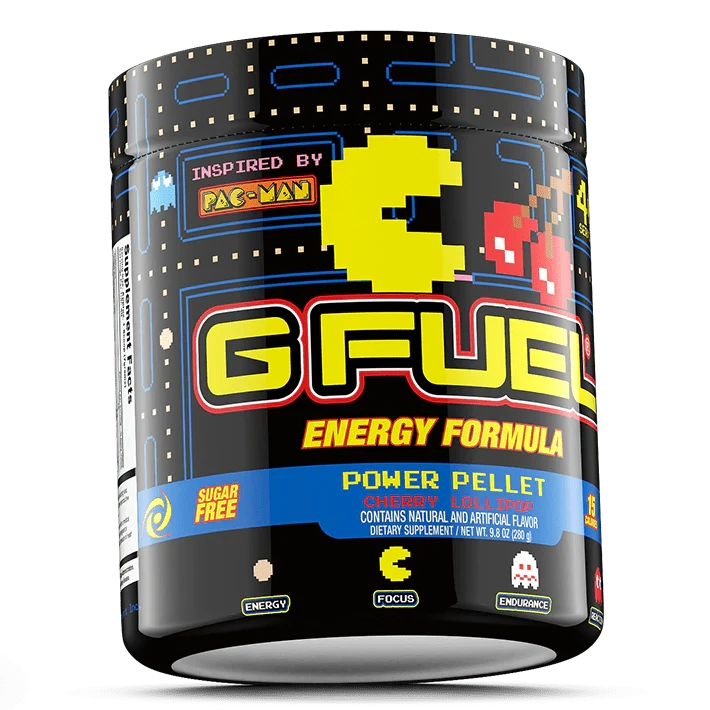 G Fuel Power Pellet Tub - 40 Servings - Pac-Man