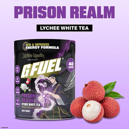 G Fuel Prison Realm 2.0 Tub - 40 Servings - Jujutsu Kaisen