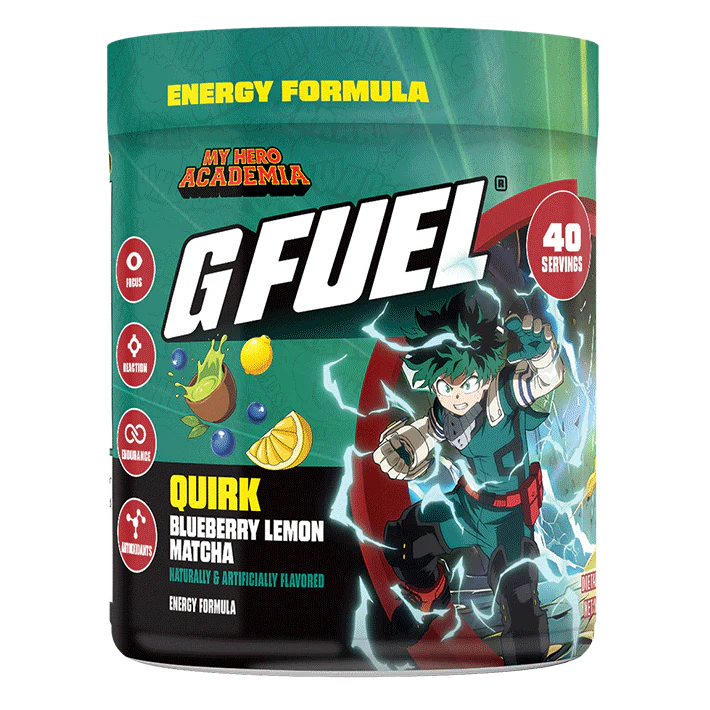 G Fuel Quirk Tub - 40 Servings - My Hero Academia