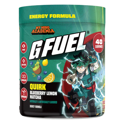 G Fuel Quirk Tub - 40 Servings - My Hero Academia