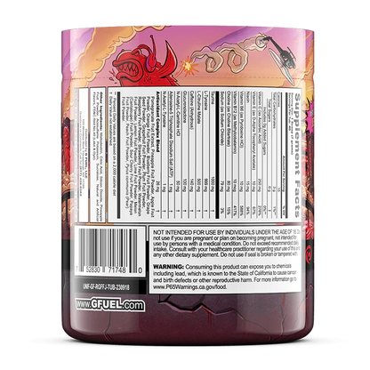 G Fuel Ragin' Gummy Fish Tub - 40 Servings - Faze Jev