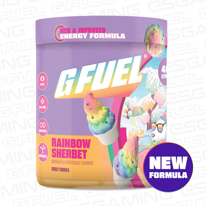 G Fuel Rainbow Sherbet 2.0 Tub - 40 Servings