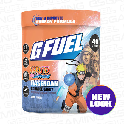 G Fuel Rasengan 2.0 Tub - 40 Servings - Naruto Shippuden