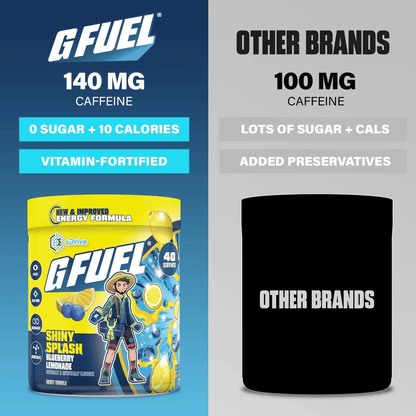 G Fuel Shiny Splash 2.0 Tub - 40 Servings - aDrive