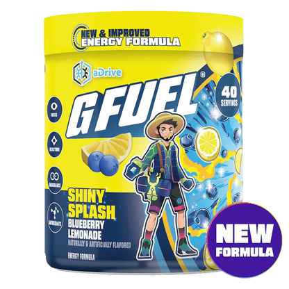 G Fuel Shiny Splash 2.0 Tub - 40 Servings - aDrive