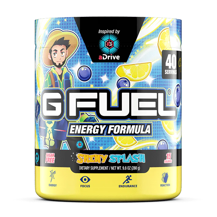 G Fuel Shiny Splash Remaster Tub - 40 Servings - aDrive