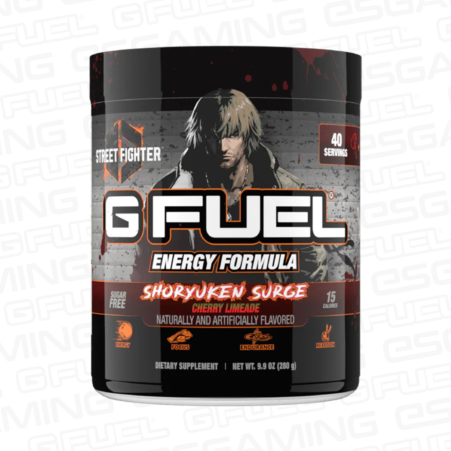 G Fuel Shoryuken Surge Tub - 40 Servings - Street Fighter