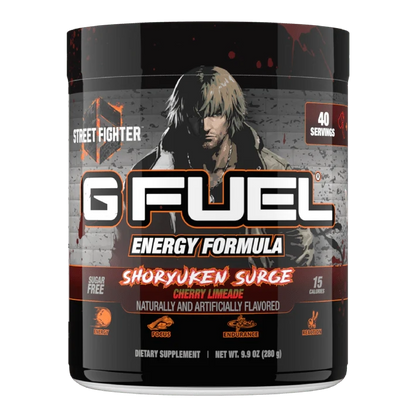 G Fuel Shoryuken Surge Tub - 40 Servings - Street Fighter