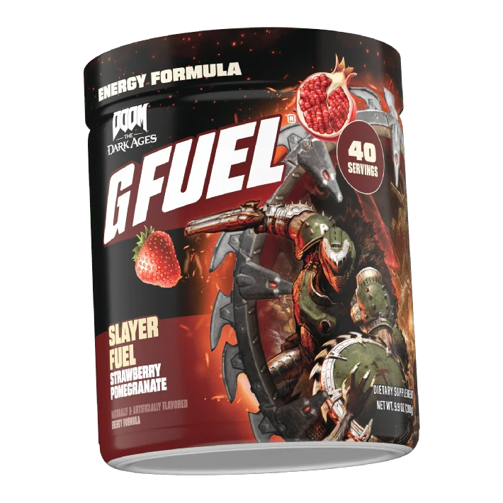 G Fuel Slayer Fuel Tub - 40 Servings - DOOM: The Dark Ages