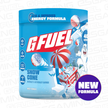 G Fuel Snow Cone 2.0 Tub - 40 Serving