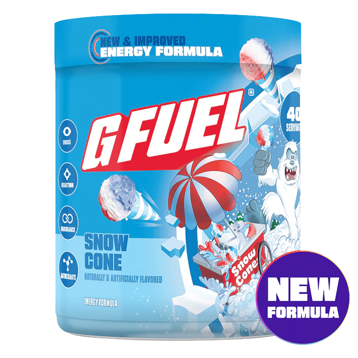 G Fuel Snow Cone 2.0 Tub - 40 Serving