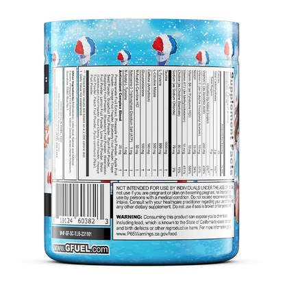 G Fuel Snow Cone Tub - 40 Servings