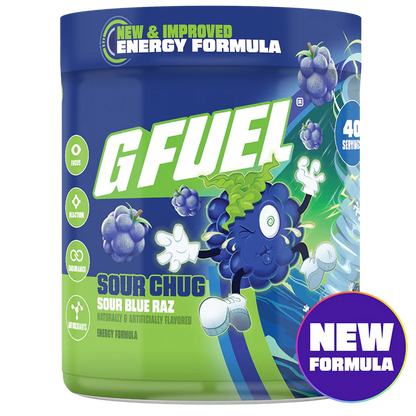 G Fuel Sour Chug 2.0 Tub - 40 Servings