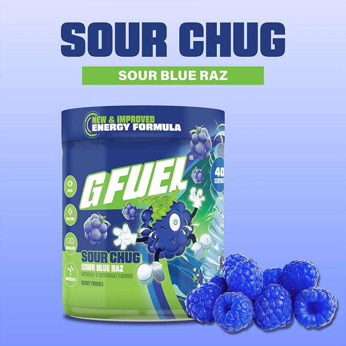 G Fuel Sour Chug 2.0 Tub - 40 Servings