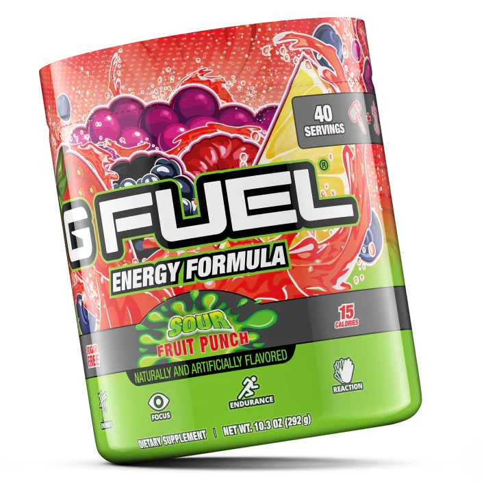 G Fuel Sour Fruit Punch Tub - 40 Servings