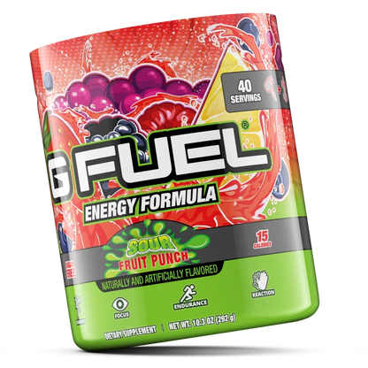 G Fuel Sour Fruit Punch Tub - 40 Servings
