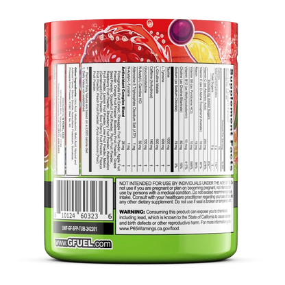 G Fuel Sour Fruit Punch Tub - 40 Servings