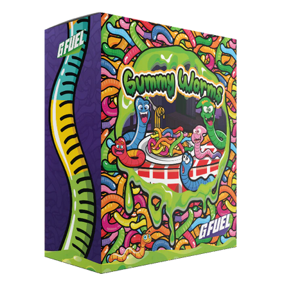 G Fuel Sour Gummy Worms Collector Box