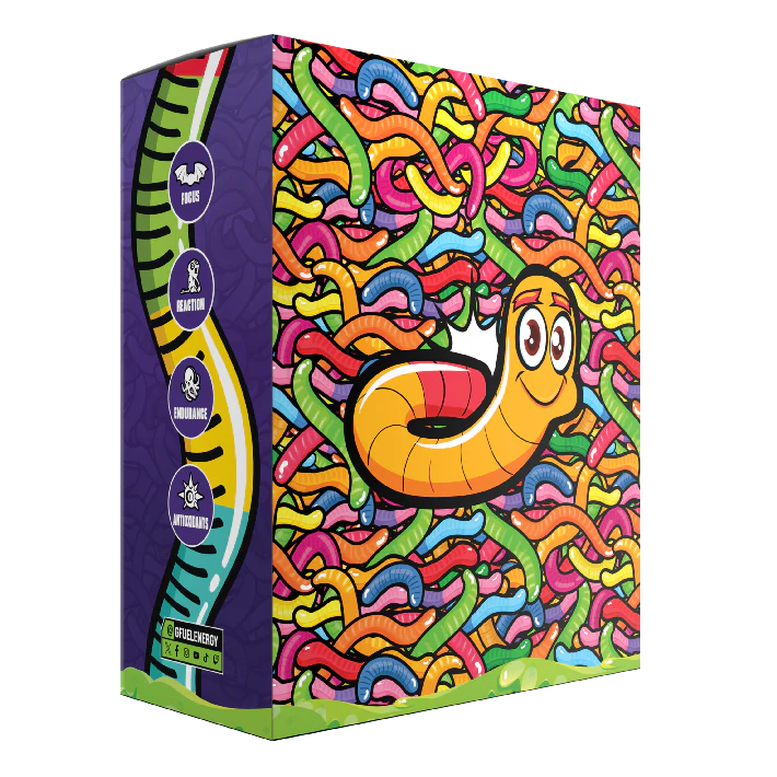 G Fuel Sour Gummy Worms Collector Box